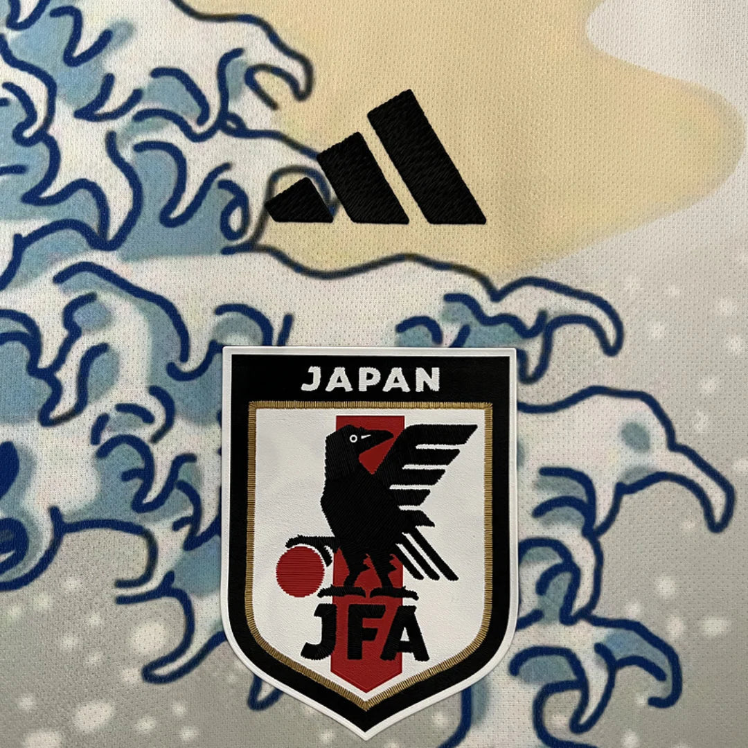 Japon - Maillot Concept - Bleu, Beige