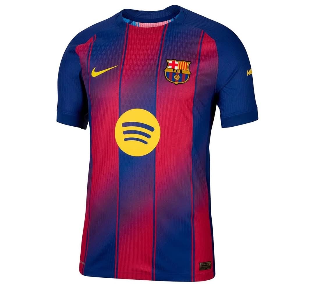 Maillot Barca 2025-2026 Domicile Match - Ma boutique
