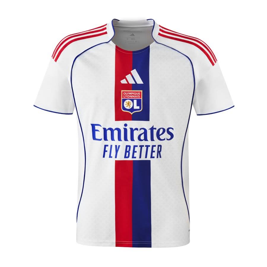 Maillot OL Domicile 2025-2026 Match - Ma boutique
