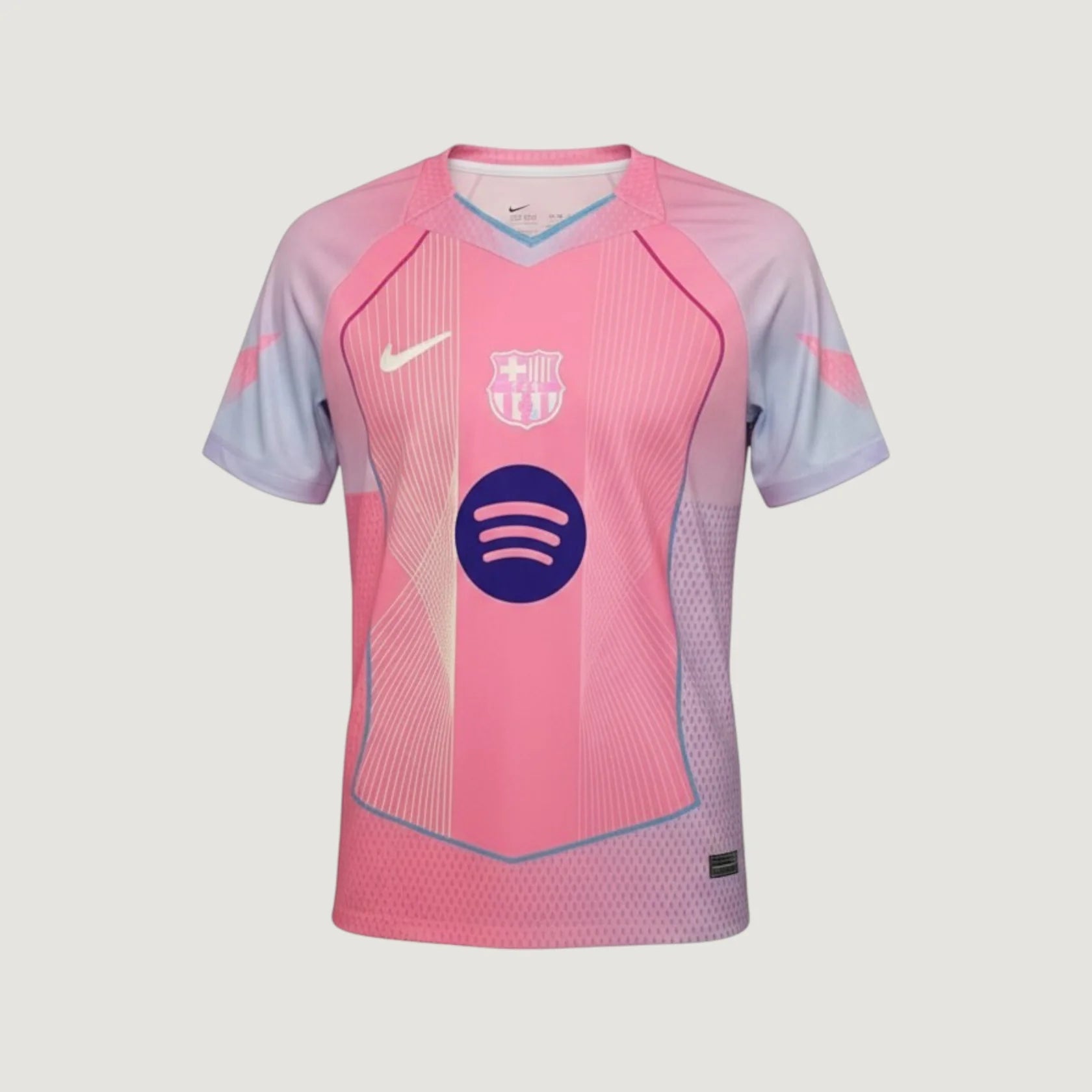 FC Barcelone – Maillot Concept 25/26 – Rose & Bleu Ciel