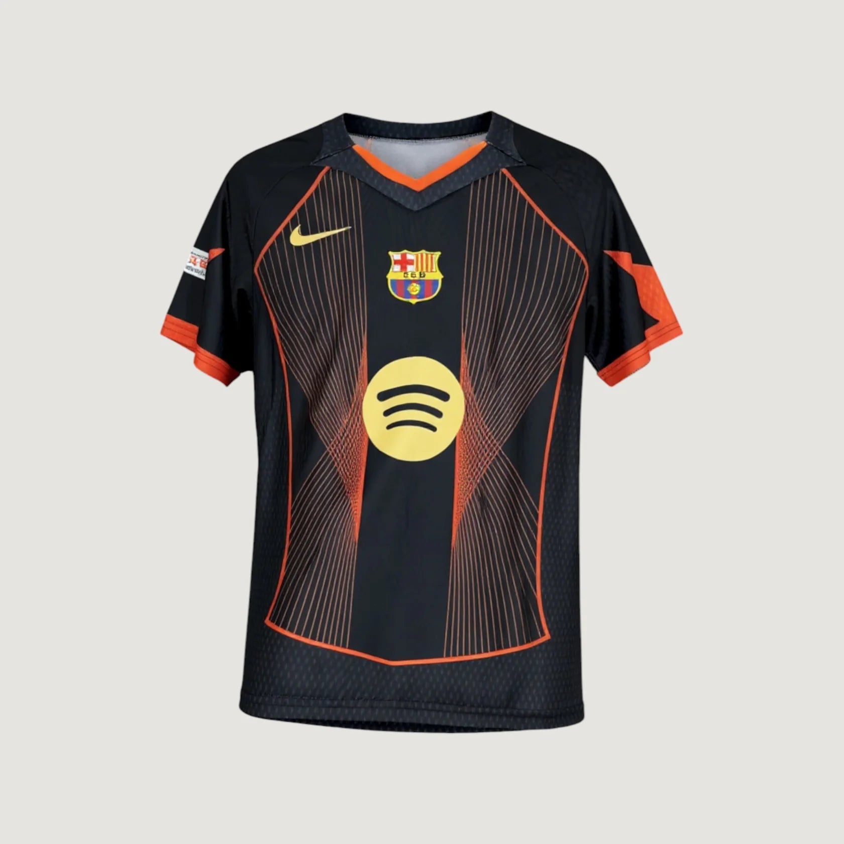 FC Barcelone – Maillot Concept 2025/2026 – Noir & Orange